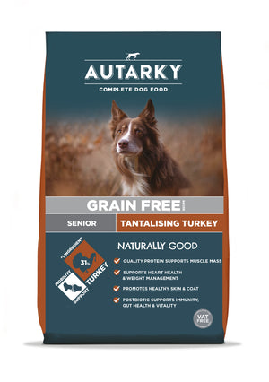 Senior Grain Free: Tantalising Turkey