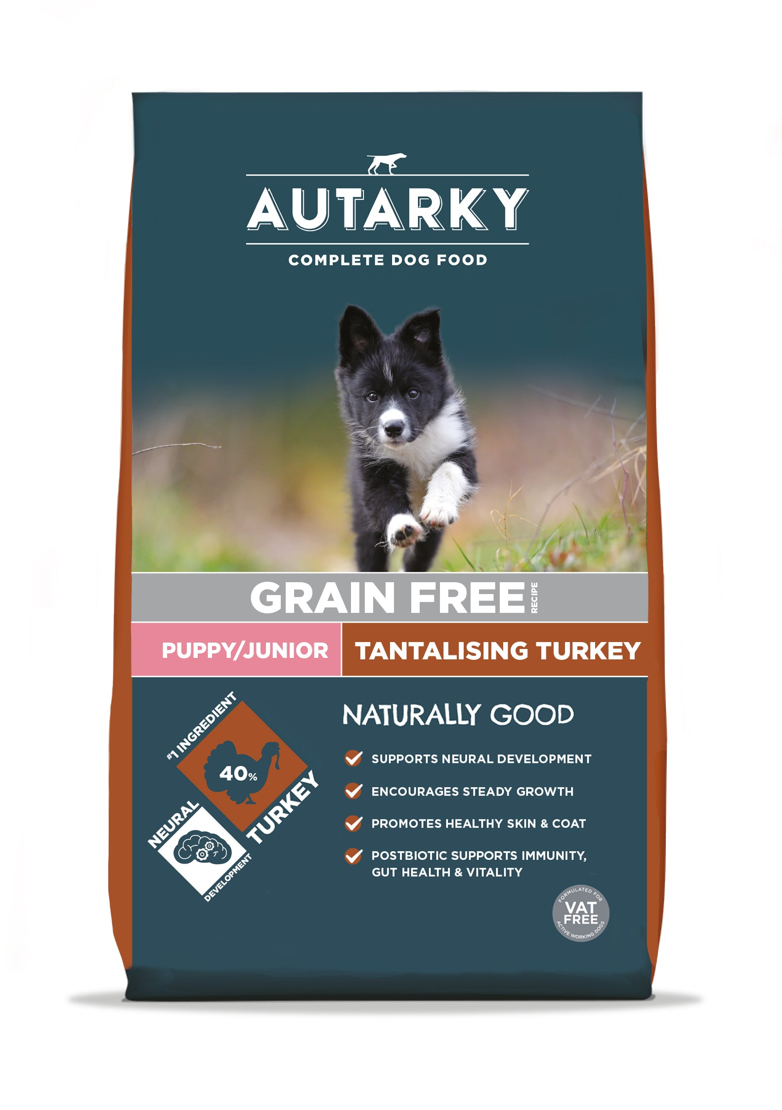 Puppy Grain Free Tantalising Turkey Autarky Dog Food