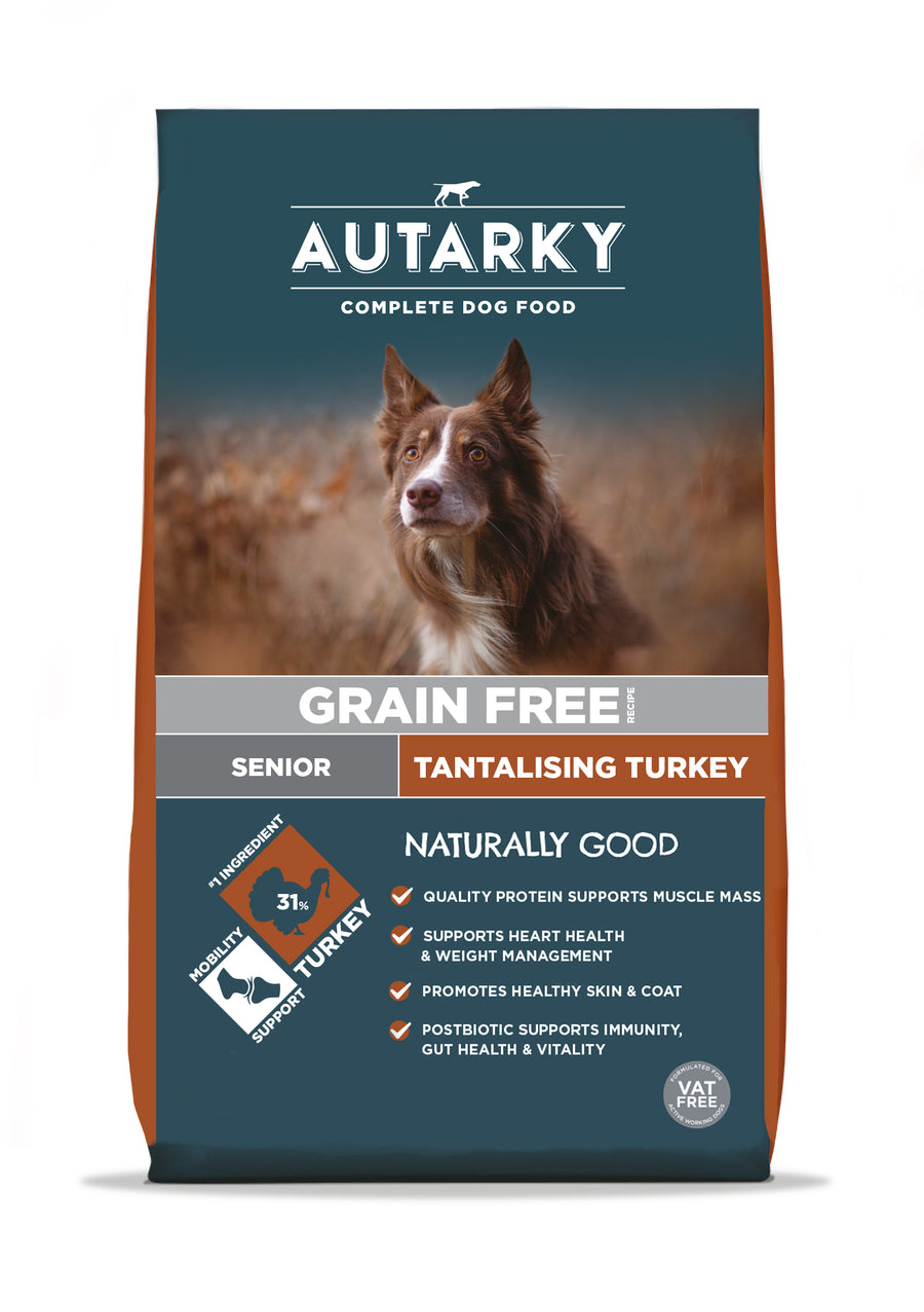 Senior Grain Free: Tantalising Turkey